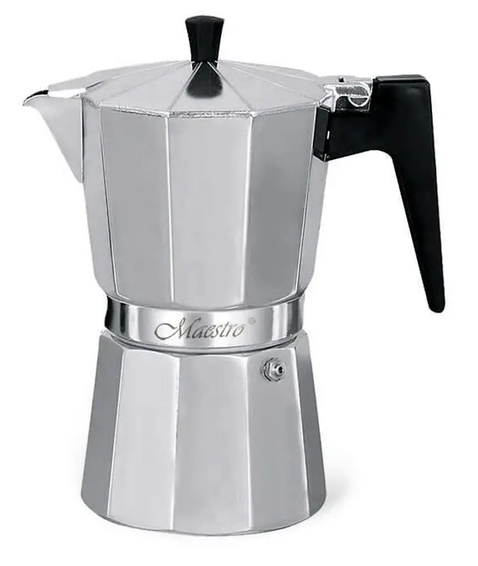 Гейзерная кофеварка Maestro Mr-1666-9 (Inox)