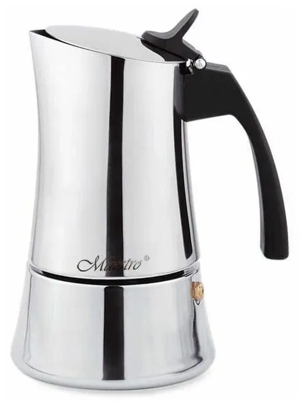 Гейзерная кофеварка Maestro Mr-1668-6 (Inox)