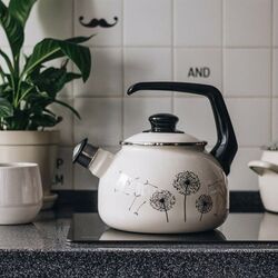 Чайник Metrot Dandelion (White/Black) Thumb