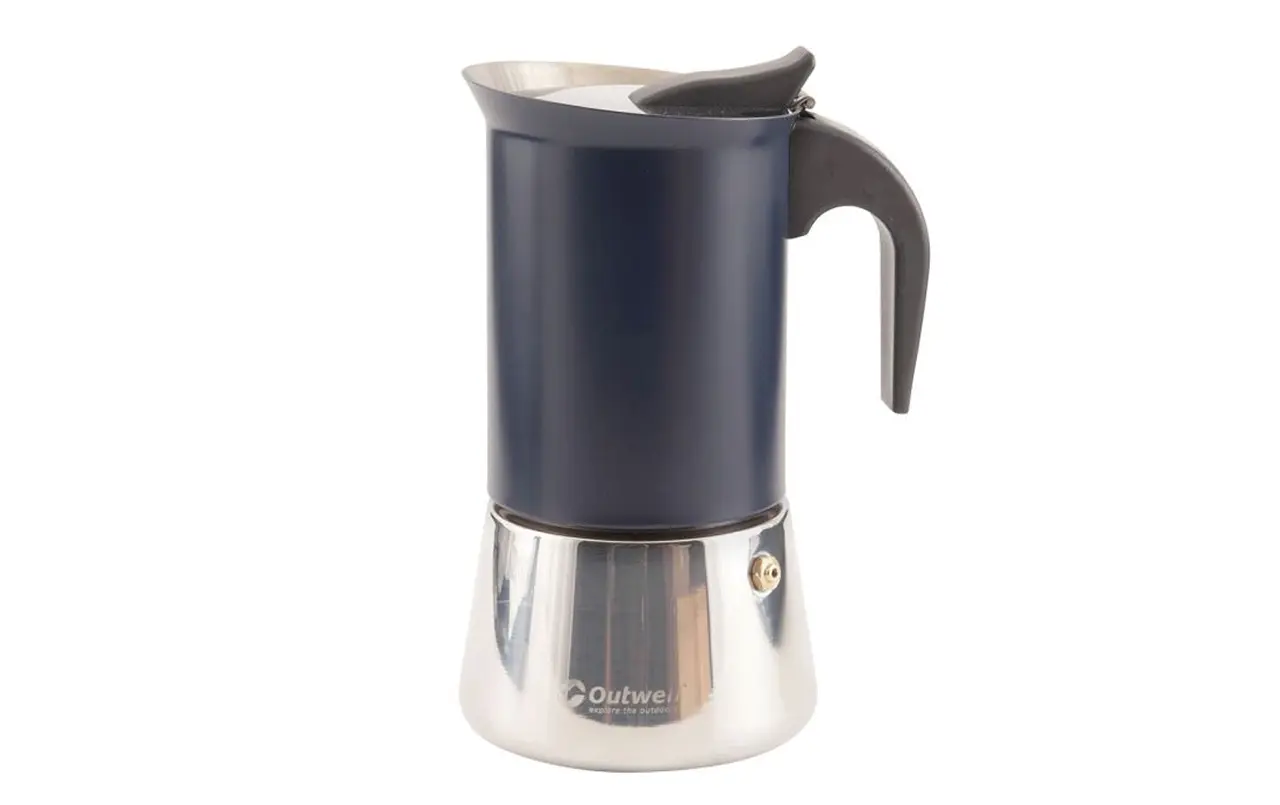 Гейзерная кофеварка Outwell Barista Espresso Maker 651287 (Inox/Blue)