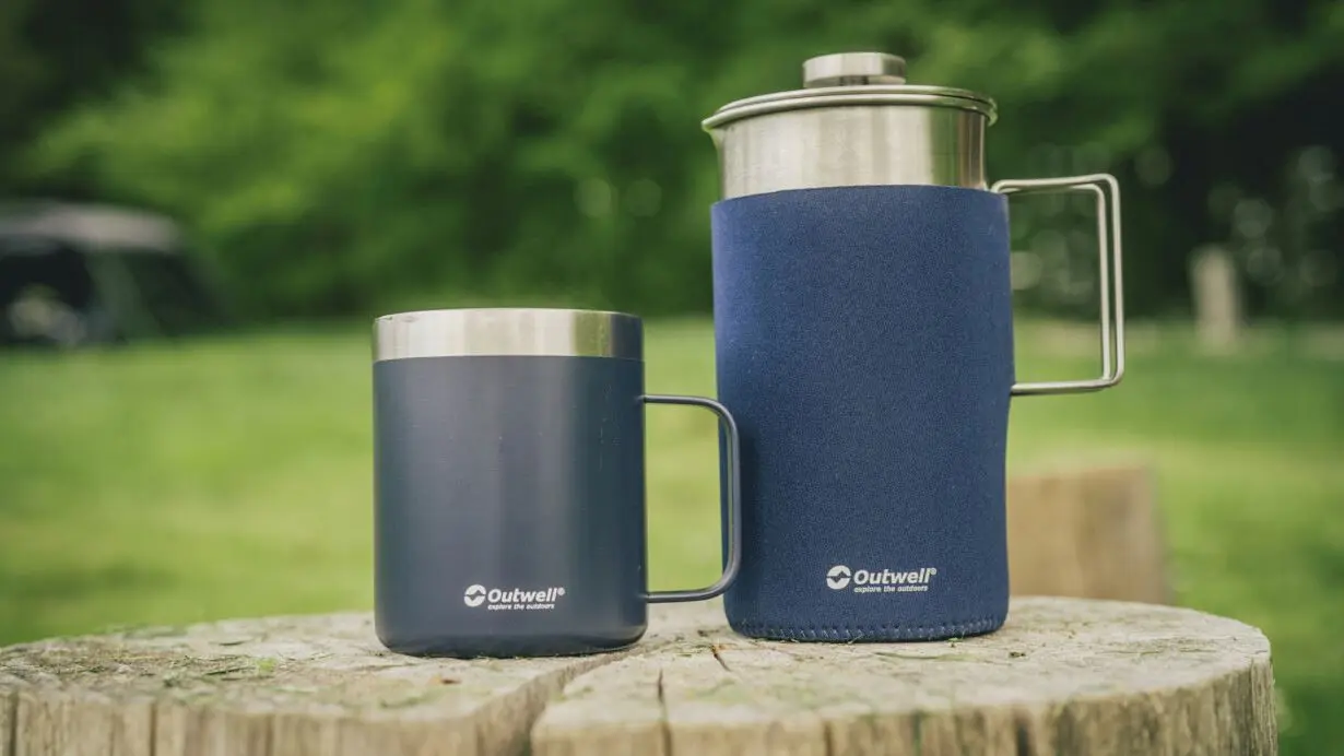 Кофейник Outwell Java Coffee Press 651206 (Blue/Inox)