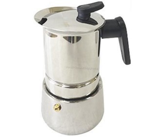 Гейзерная кофеварка Pedrini Caffe 32519 (Inox)