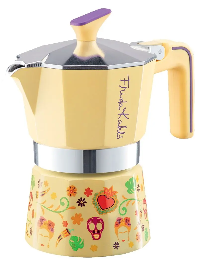 Гейзерная кофеварка Pedrini ‎Frida Kahlo