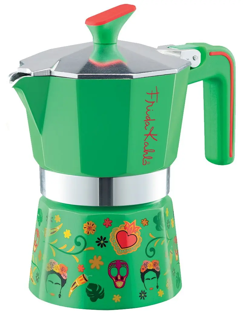Гейзерная кофеварка Pedrini ‎Frida Kahlo