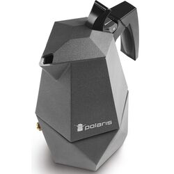 Гейзерная кофеварка Polaris Kontur-4C (Black) Thumb