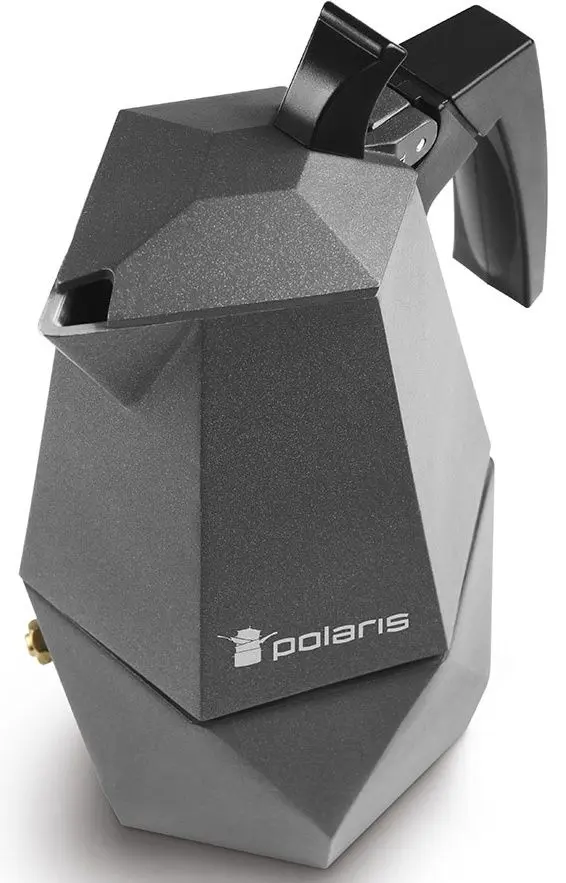 Гейзерная кофеварка Polaris Kontur-4C (Black)