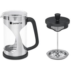 Infuzor si ibric de cafea Polaris Enigma-600FP (Inox/Black) Thumb