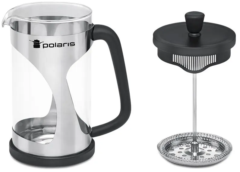 Infuzor si ibric de cafea Polaris Enigma-600FP (Inox/Black)