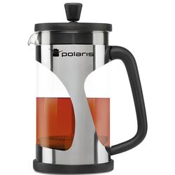 Заварочный чайник и кофейник Polaris Enigma-600FP (Inox/Black)