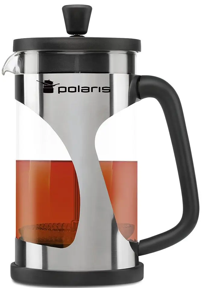 Infuzor si ibric de cafea Polaris Enigma-600FP (Inox/Black)