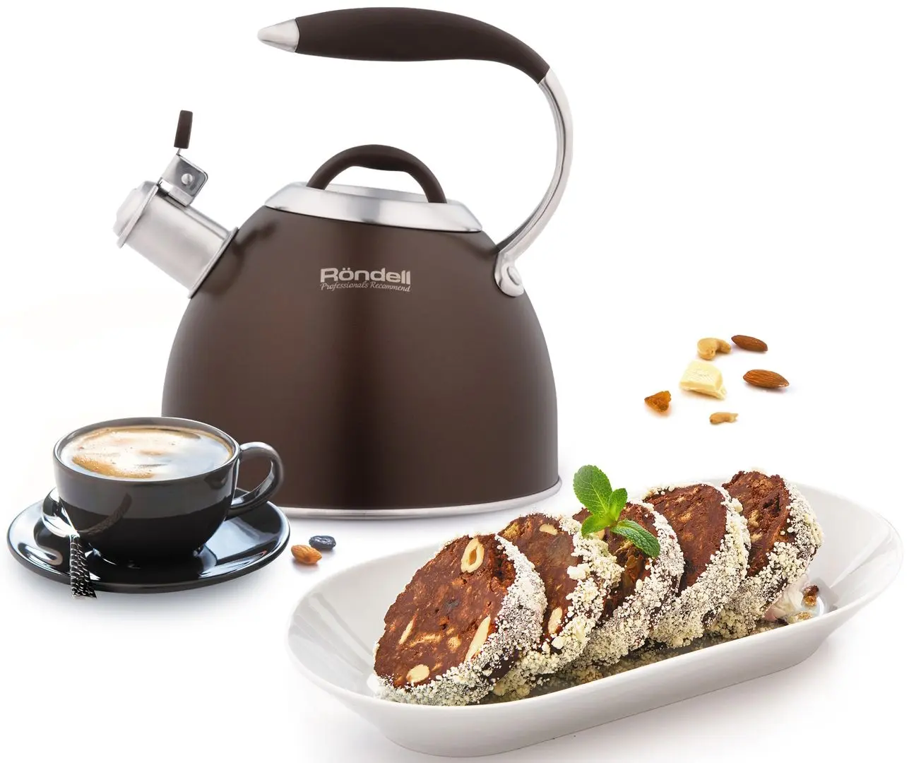 Ceainic Rondell Mocco RDS-837 (Brown/Silver) - 4