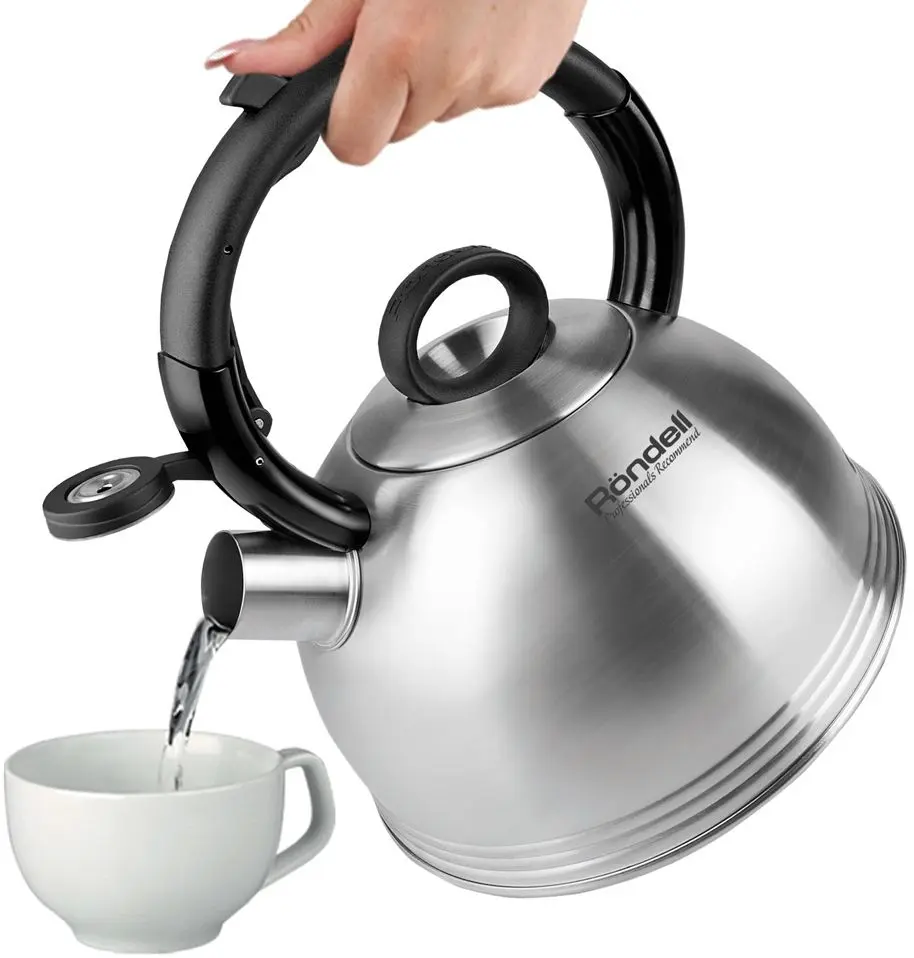 Fierbator Rondell Premiere RDS237 (Inox/Black)