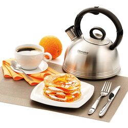 Fierbator Rondell Premiere RDS237 (Inox/Black) Thumb