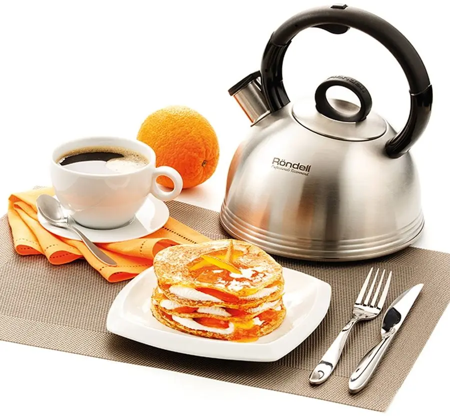 Fierbator Rondell Premiere RDS237 (Inox/Black)