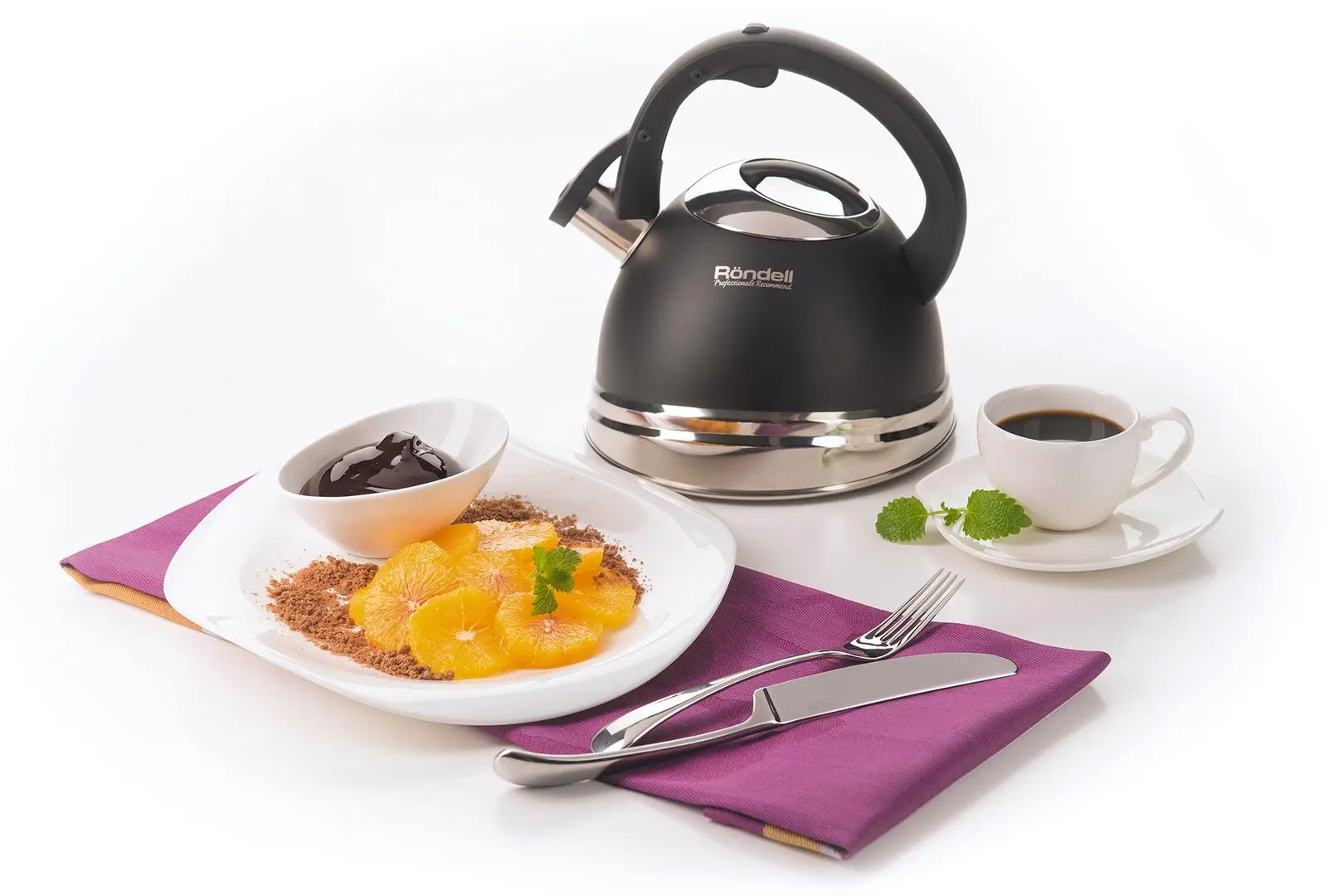 Fierbator Rondell Walzer RDS-0419 3.0L (Black/Inox) - 4