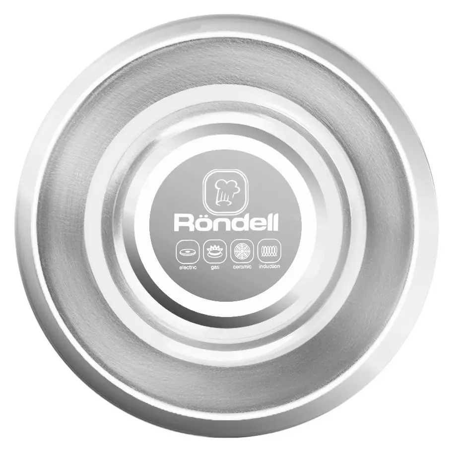 Гейзерная кофеварка Rondell Melange RDS-1304 (Black/Grey)