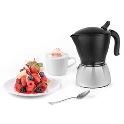 Гейзерная кофеварка Rondell Melange RDS-1304 (Black/Grey) Thumb