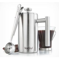 Ibric de cafea VonShef 1000113 (Inox) Thumb