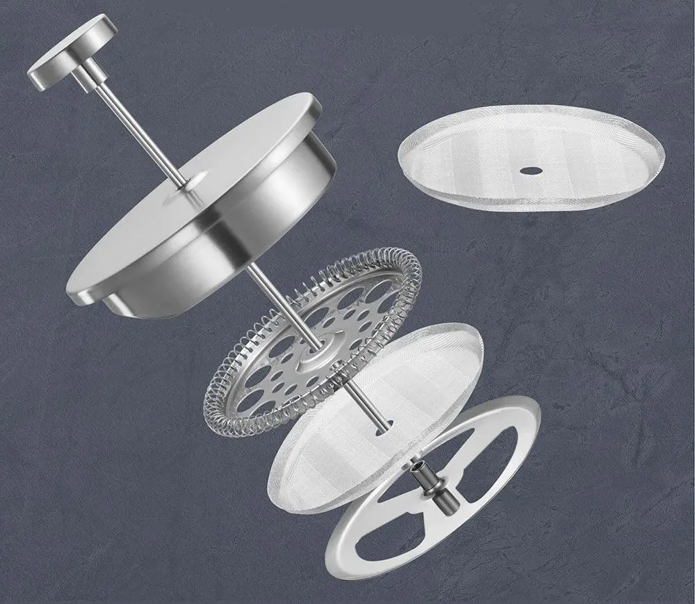 Кофейник VonShef 1000115 (Inox)