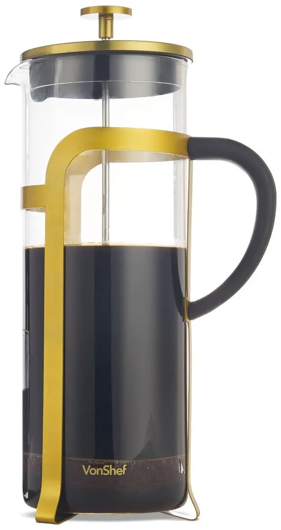 Infuzor de ceai VonShef 1000085 (Gold/Black)
