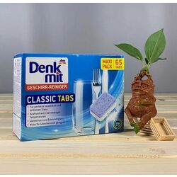 Tablete pentru mașină de spălat vase Denkmit Geschirr-Reiniger Classic 65pcs Thumb