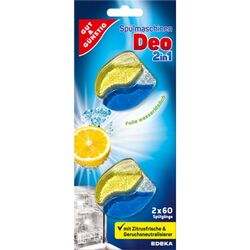 Odorizant pentru masina de spalat vase Edeka Gud&Gunstig 2in1 Zitrone 2