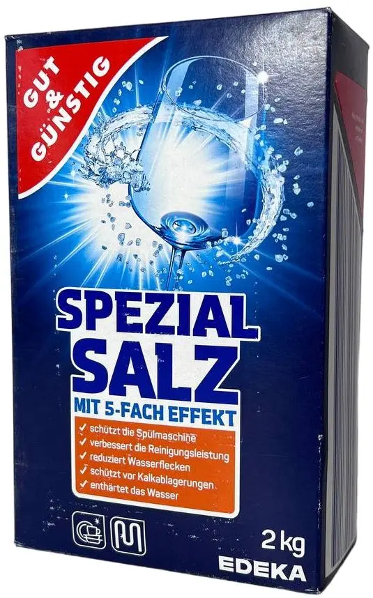 Sare pentru masina de spalat Edeka Gut & Gunstig Spezial Salz 2kg