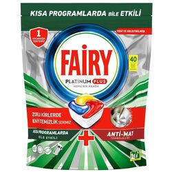 Capsule pentru masina de spalat vase Fairy Platinum Plus 40pcs