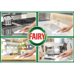 Универсальные влажные салфетки для уборки Fairy Power Wipes 100pcs Thumb