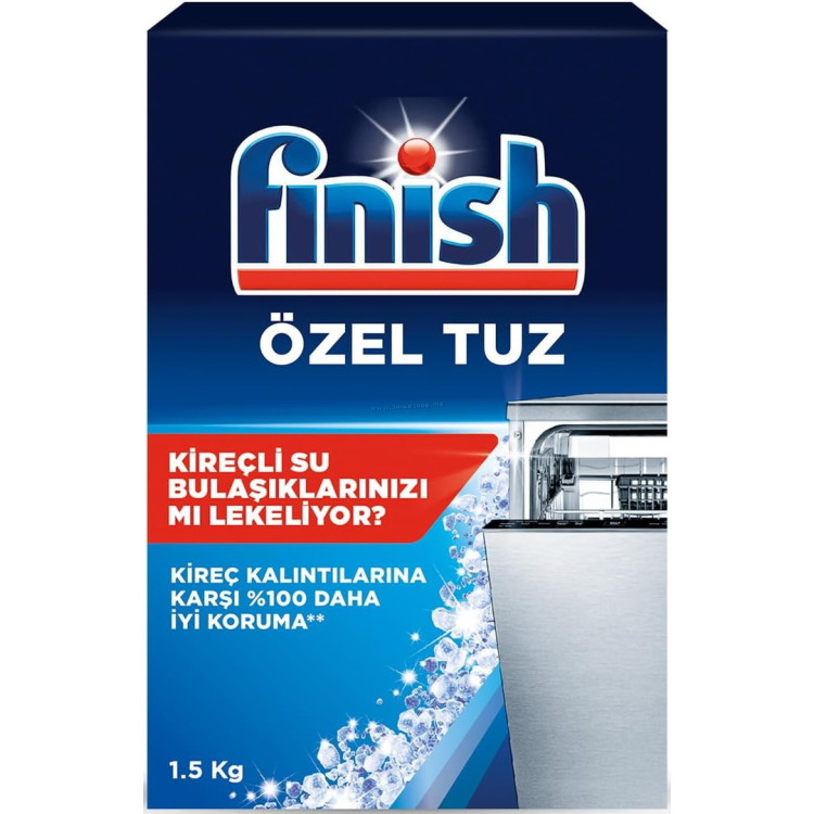 Sare pentru masina de spalat vase Finish 1.5kg