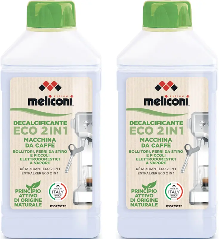 Набор средств для удаления накипи Meliconi Eco 2in1