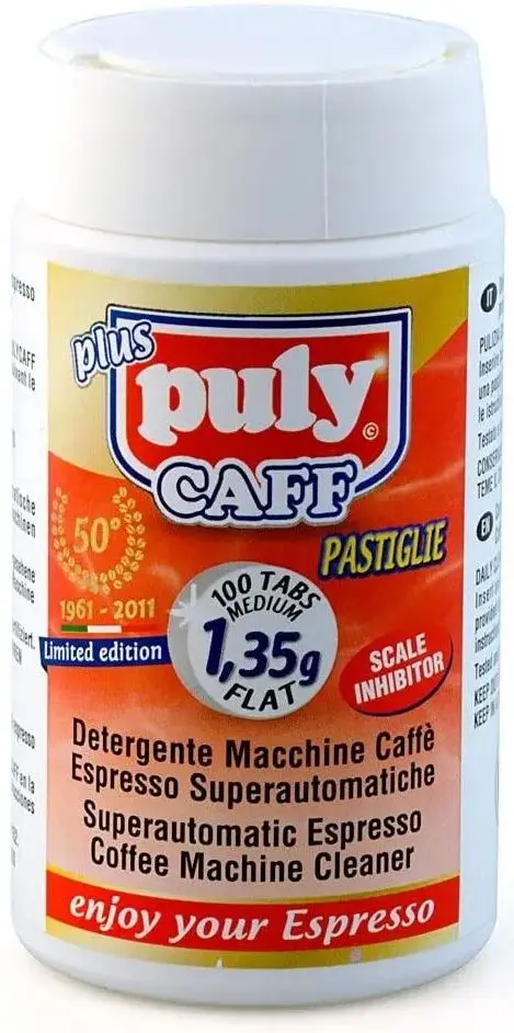 Tablete pentru curatirea aparatelor de cafea Puly Caff Plus Tabs x100 1.35g