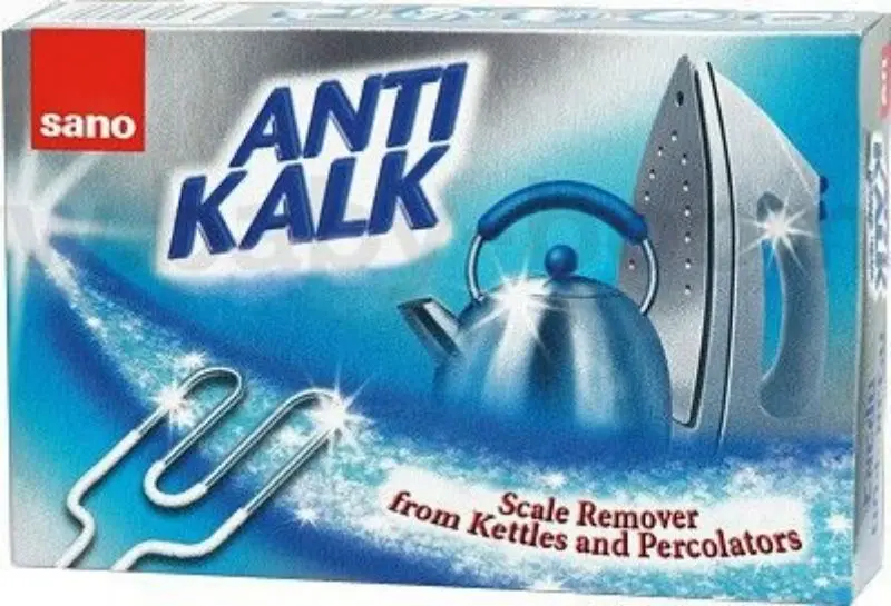 Pudra pentru curățarea anticalcarului de pe fierbător de apă Sano 424656