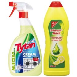 Set de curățare pentru bucatarie Scheuer-Milch Gut&Gunstig 750ml + Tytan Cream Cleaner Kitchen 500ml