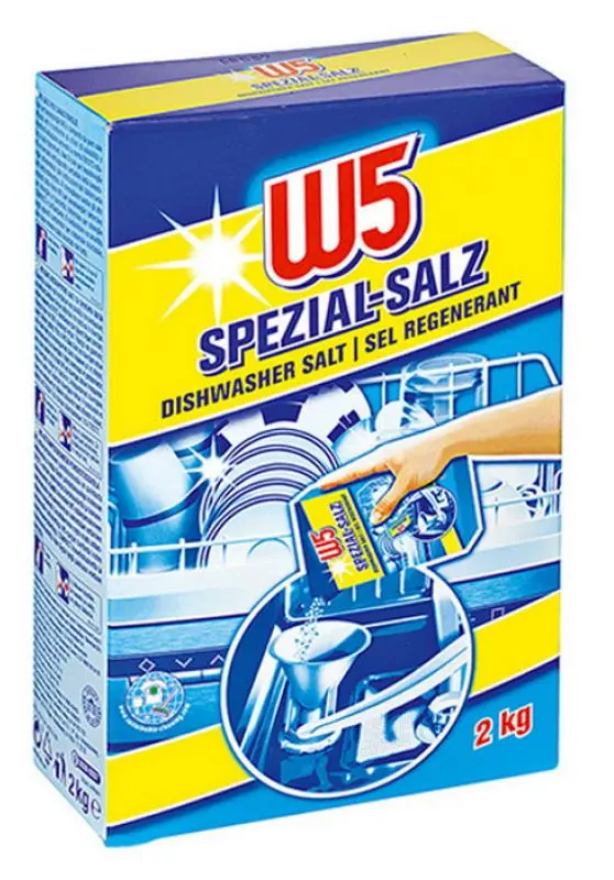 Sare pentru masina de spalat W5 Spezialsalz 2kg - 2