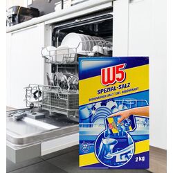 Sare pentru masina de spalat W5 Spezialsalz 2kg Thumb