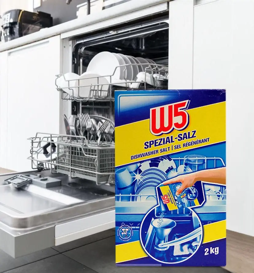 Sare pentru masina de spalat W5 Spezialsalz 2kg - 4