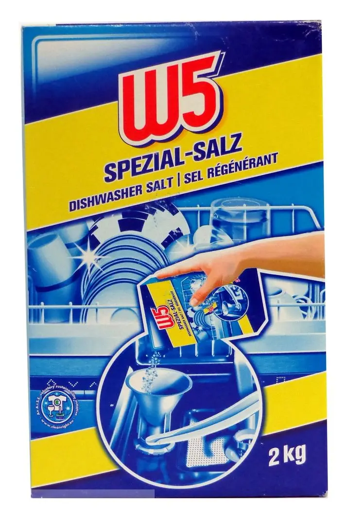 Sare pentru masina de spalat W5 Spezialsalz 2kg