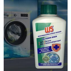 Solutie anticalcar pentru masini de spalat rufe W5 Waschmaschinen Hygiene-Reiniger 250ml Thumb