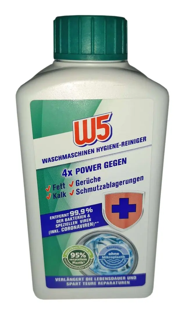Solutie anticalcar pentru masini de spalat rufe W5 Waschmaschinen Hygiene-Reiniger 250ml
