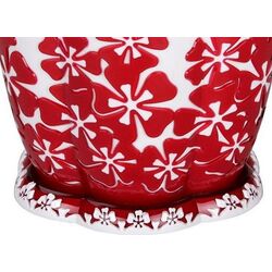 Горшок Альтернатива М2206 Камелия (Белый/Красный) Thumb