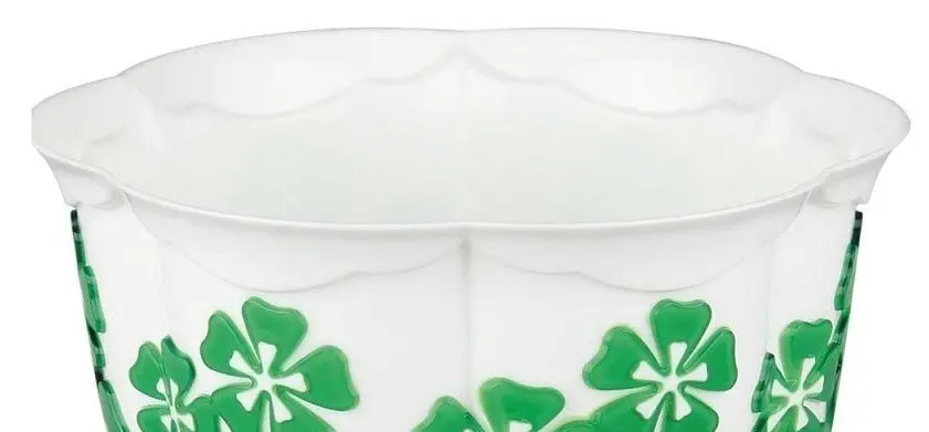 Ghiveci Альтернатива М2240 Kameliya (White/Green) - 2