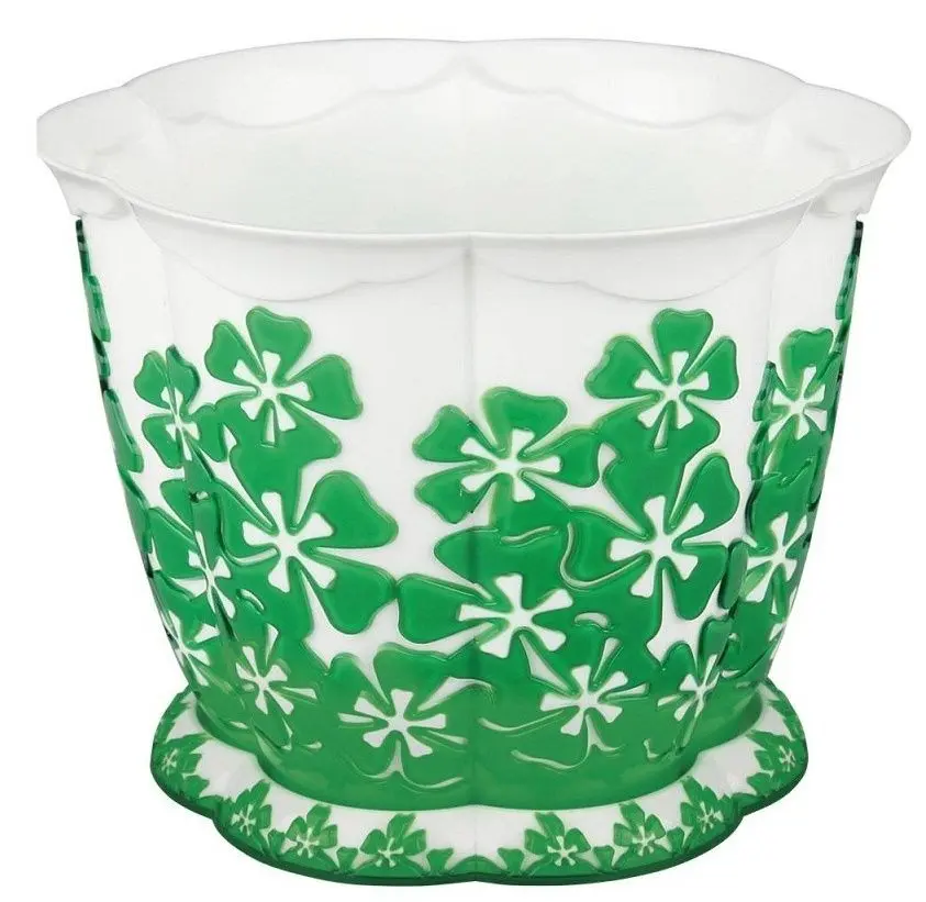 Ghiveci Альтернатива М2240 Kameliya (White/Green)