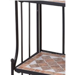 Etajera pentru flori Ambiance Mozaic (Black) Thumb