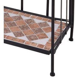 Etajera pentru flori Ambiance Mozaic (Black) Thumb