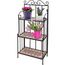 Etajera pentru flori Ambiance Mozaic (Black) Thumb