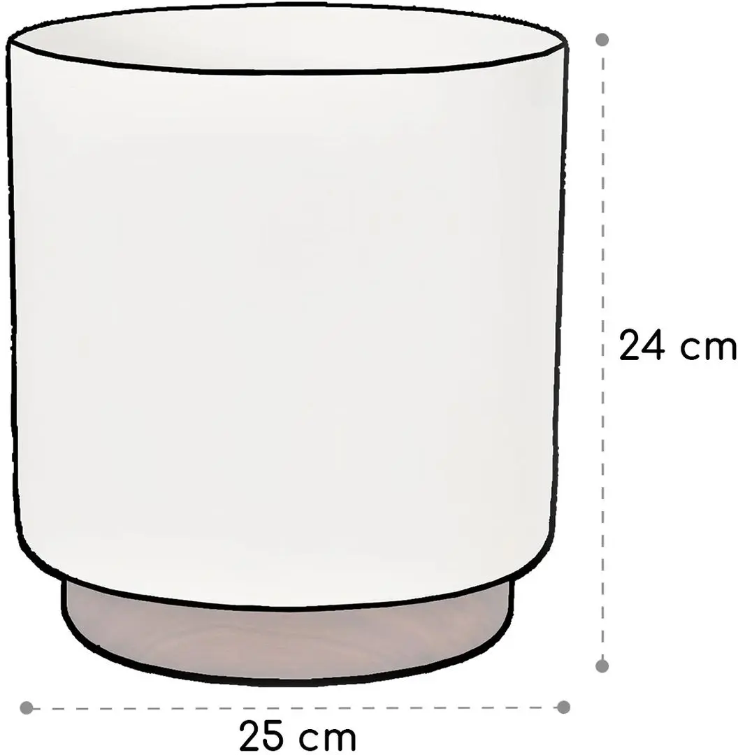 Ghiveci de flori Blumfeldt Enspijk (Matte Black) - 4