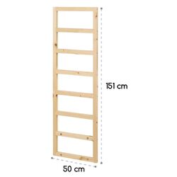 Jardiniera de flori + spalier Blumfeldt Mod Grow 50 UP (Wood) Thumb