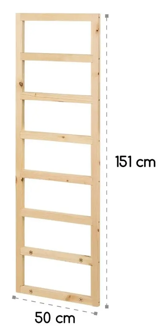 Jardiniera de flori + spalier Blumfeldt Mod Grow 50 UP (Wood) - 2