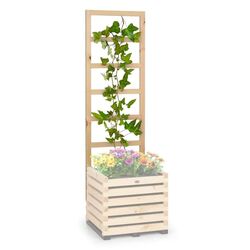 Jardiniera de flori + spalier Blumfeldt Mod Grow 50 UP (Wood)